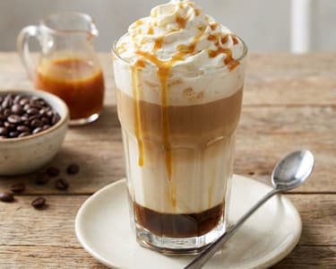 Latte cu caramel