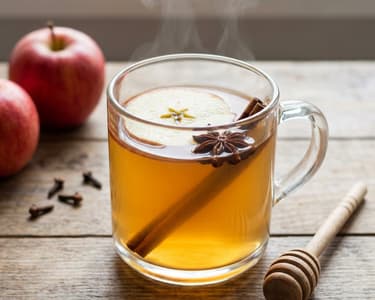 Warm Apple with Spices