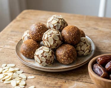 Date and Almond Candies | Healthy and Quick Snack