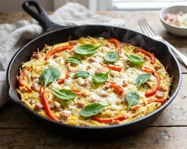 Breakfast Skillet with Grated Potatoes