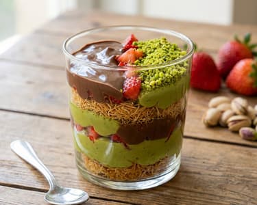 Desert Dubai cu căpșuni și fistic