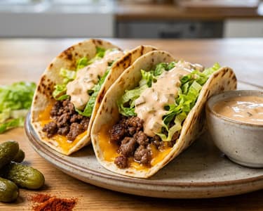 Big Mac Tacos | Cină rapidă în 15 minute