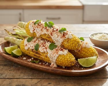 Elotes - Porumb copt în stil mexican