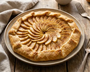 Galetă cu mere și scorțișoară