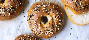 Covrigi de casă cu brânză cottage