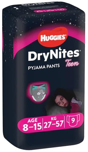 Scutece chilotel pentru noapte Huggies DryNites 8-15 yrs, Boy, 27