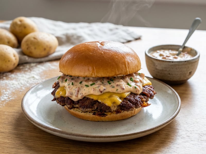 Smashed burgers