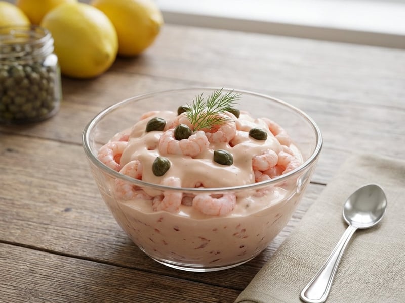 Shrimp Cocktail with Capers