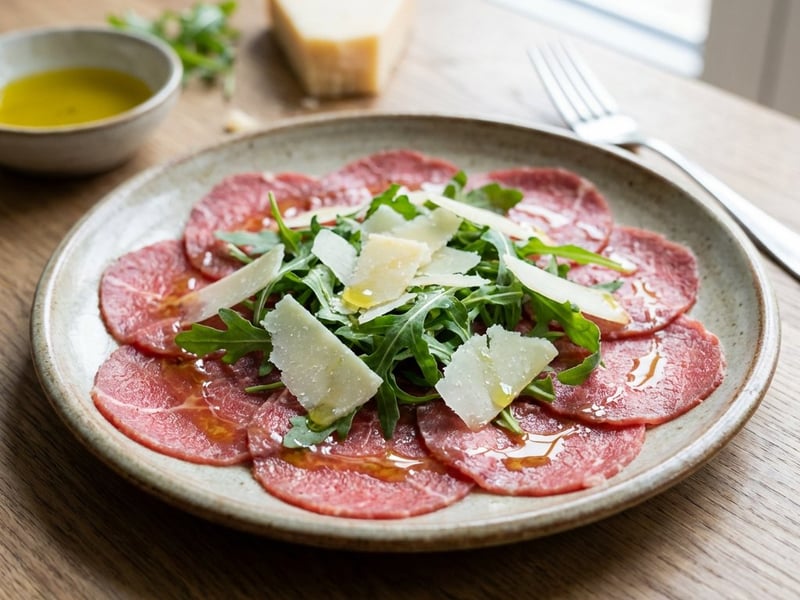 Carpaccio de vită | Aperitiv Italian Rafinat