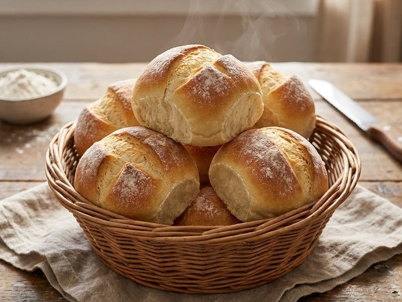 Fluffy French Buns