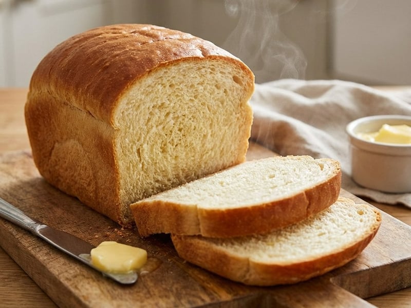 Homemade Butter Toast Bread