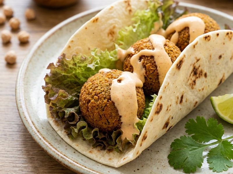 Falafel de casă crocant