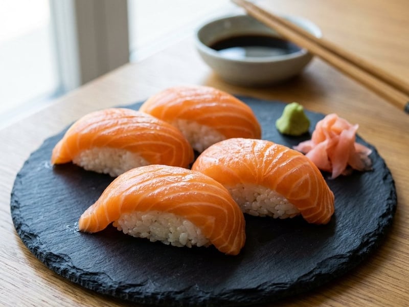 Sake nigiri - salmon nigiri