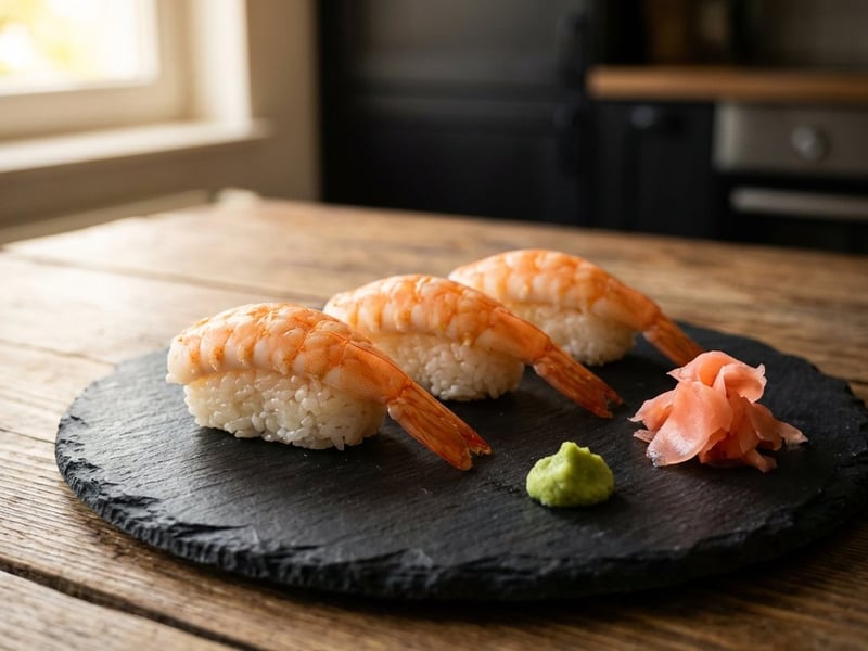 Ebi nigiri - shrimp sushi