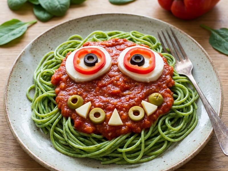 Monstruleț de spaghete