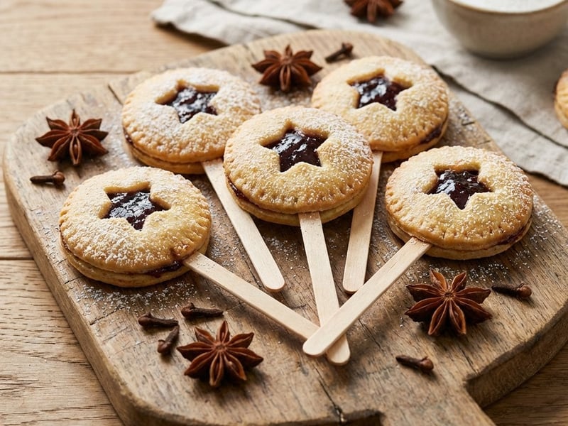 Mini tarte pe băț cu magiun de prune (Pie Pops) v2