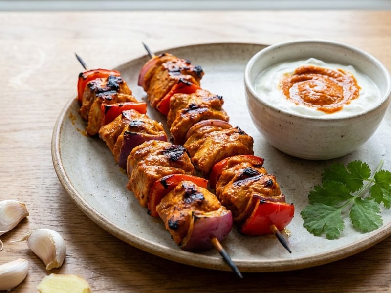 Frigărui de pui Tikka Masala