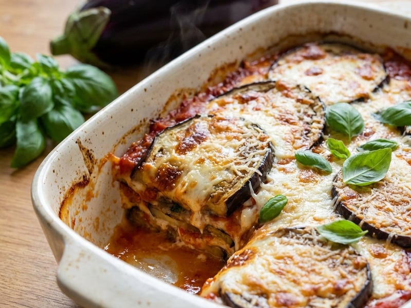 Lasagna de vinete parmigiana