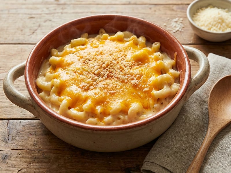 Macaroane cu brânză într-o singură oală (One Pot Mac & Cheese)