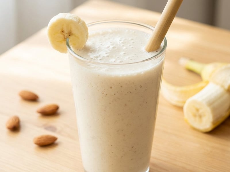 Banana and Almond Smoothie