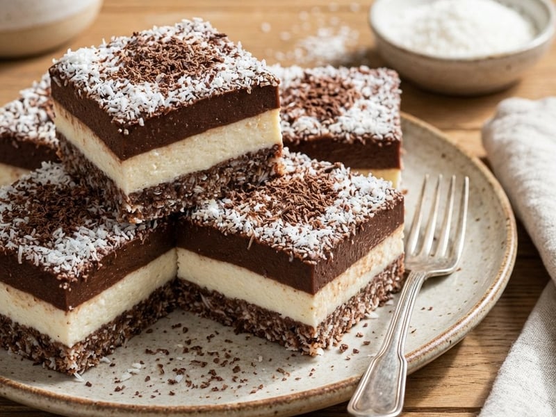 Coconut and Chocolate Cake