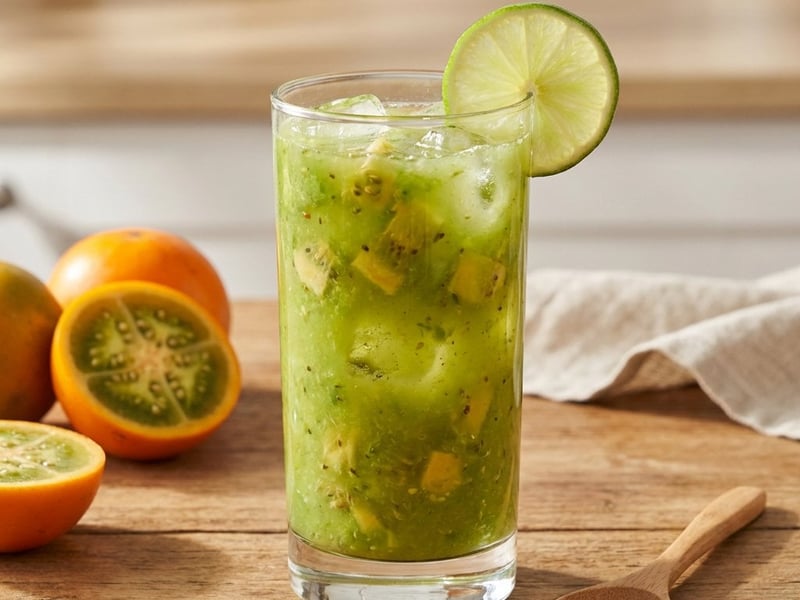 Colombian Lulada – exotic refreshing drink