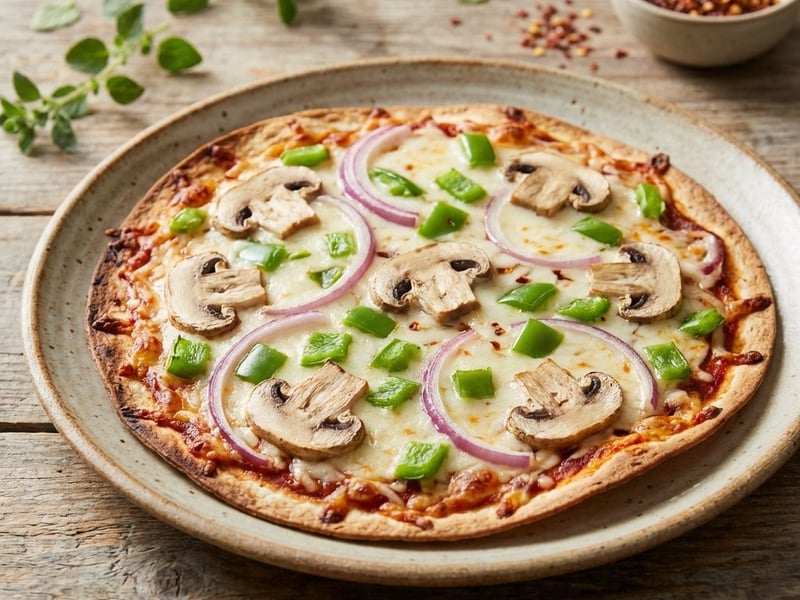 Quick Tortilla Pizza