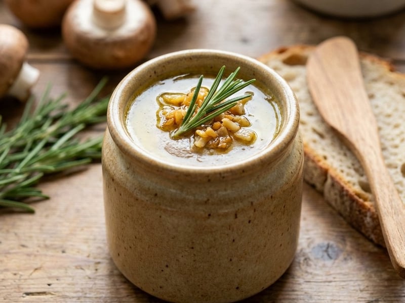 Smoked Tofu and Mushroom Vegetable Spread