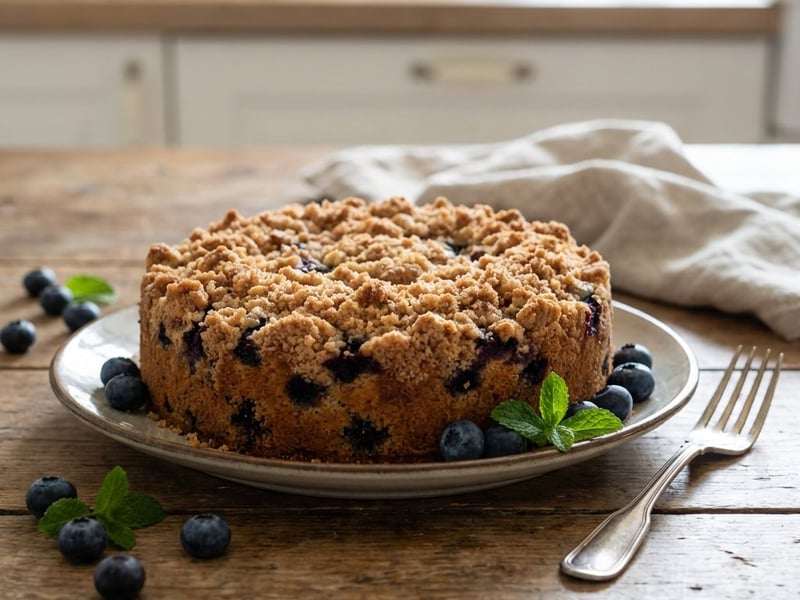 Blueberry and Buttermilk Cake