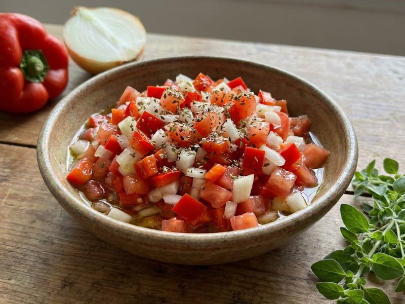 Ensalada Criolla | Fresh Argentinian Salad