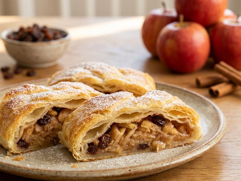 Quick and Crispy Apple Strudel
