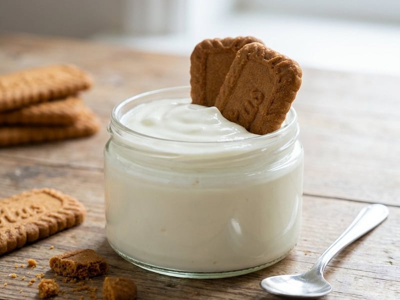 Cheesecake japonez viral cu biscuiți Lotus