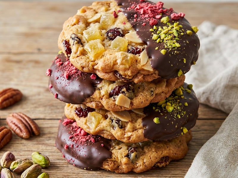 Marocane de Crăciun cu ananas și nuci pecan