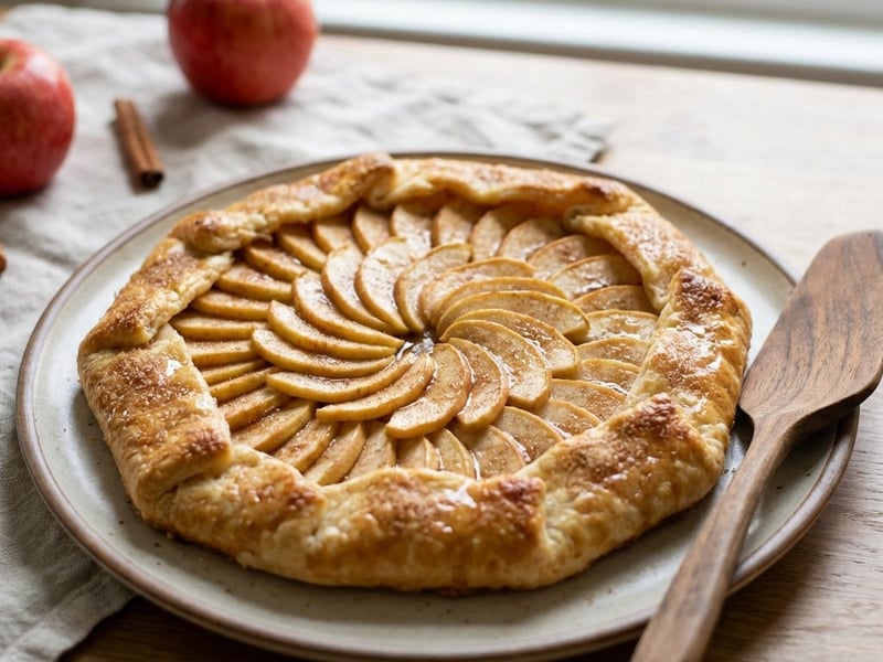 Apple Galette | Rustic and Aromatic Dessert