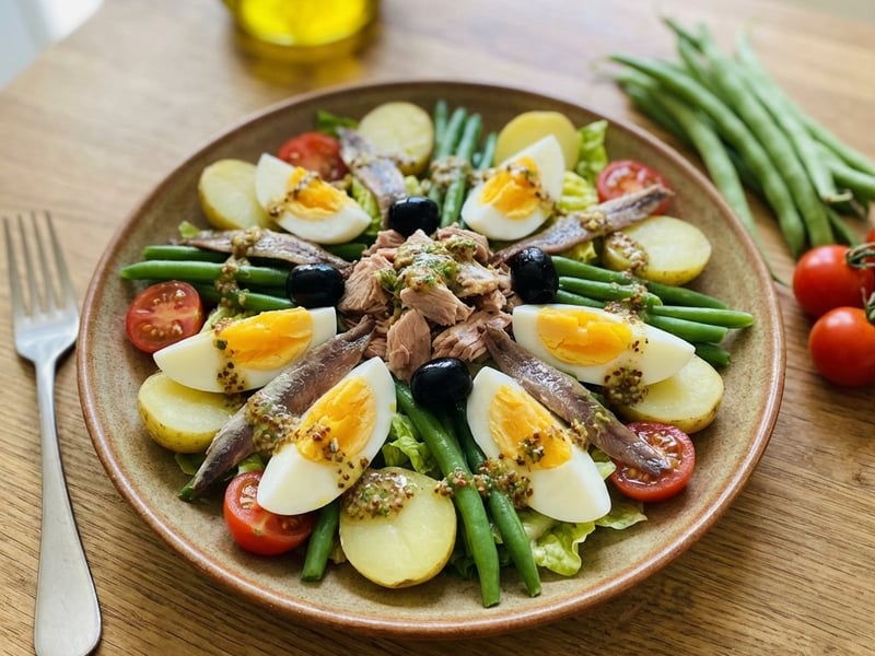 Salată Niçoise | Rețetă Clasică Franțuzească