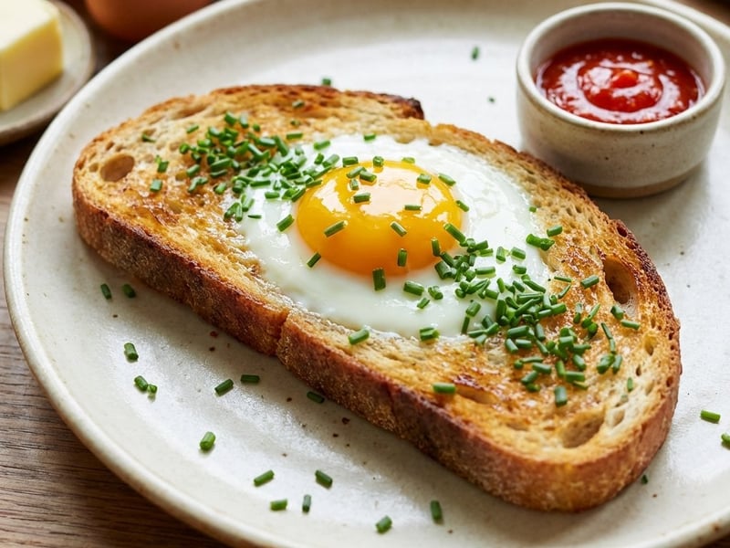 Egg in toast | Quick 10-minute breakfast