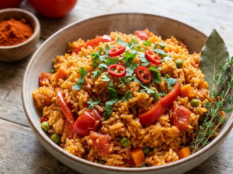 Orez Jollof picant