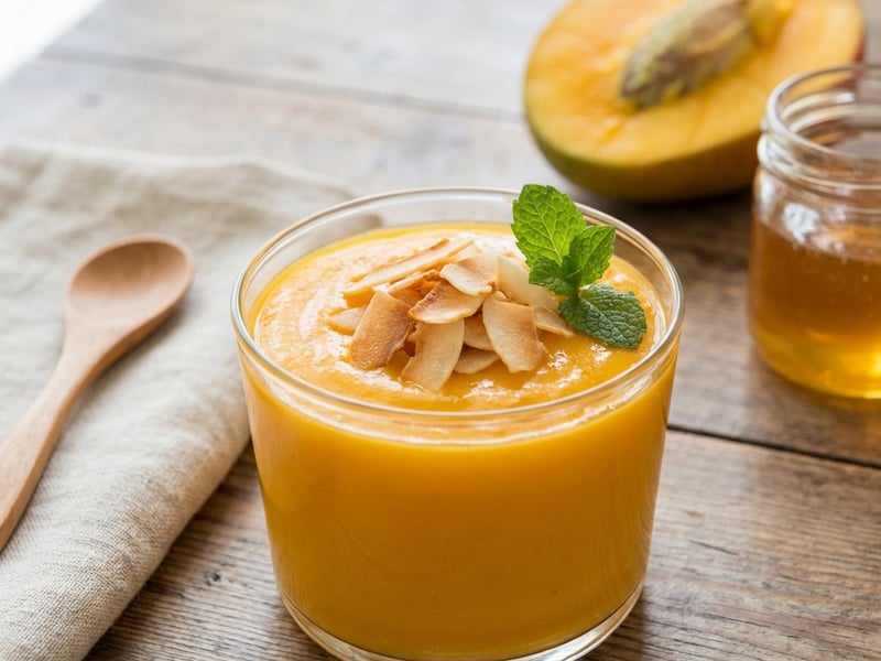 Chinese Mango Pudding