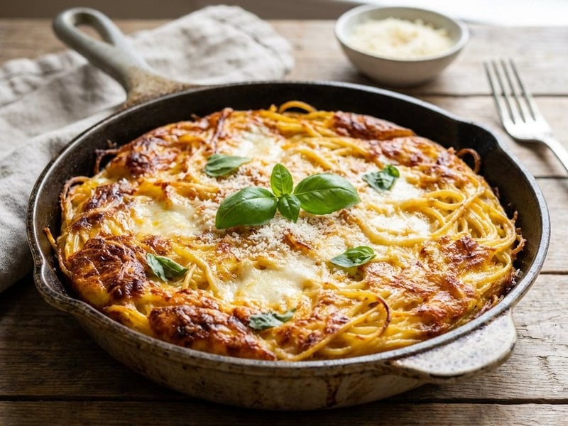 Frittata di pasta | Prânz rapid și savuros