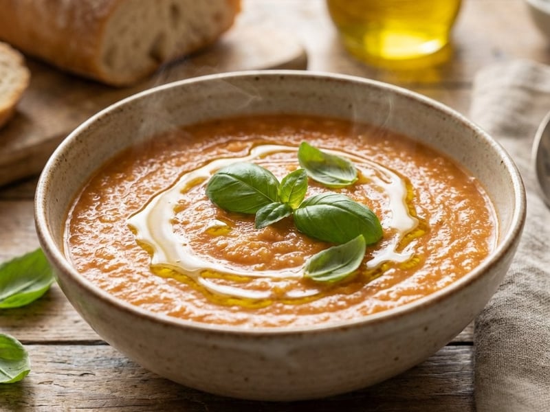 Supă toscană de pâine Papa al Pomodoro