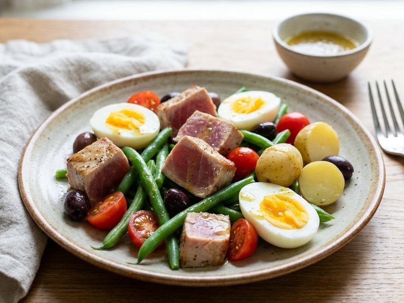 Salată Niçoise clasică