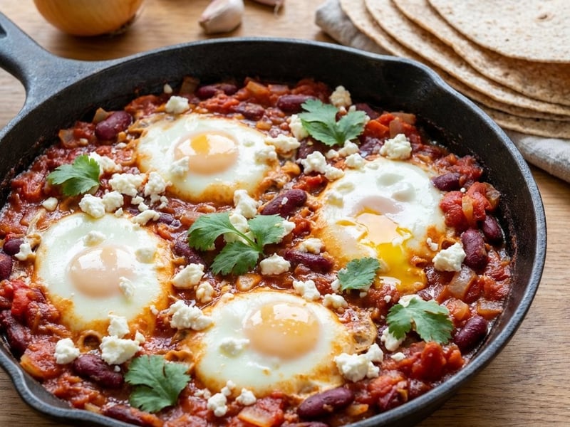 Mexican Eggs Huevos Rancheros
