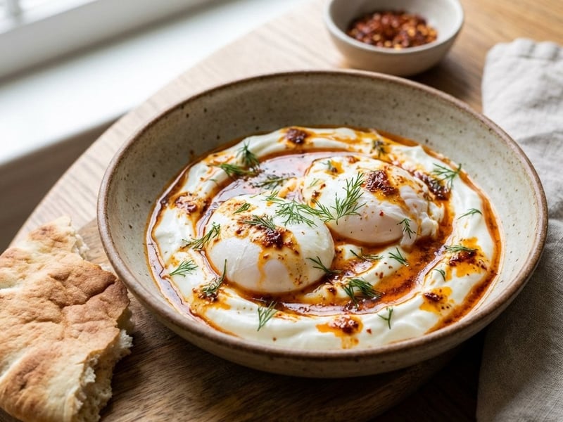 Turkish Eggs (Çılbır)