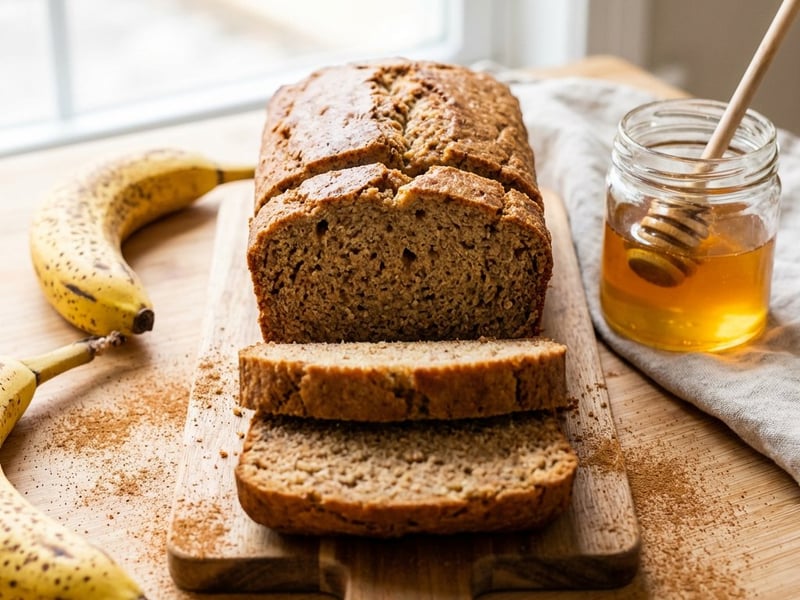 Chec cu banane și făină de spelta (Banana Bread)