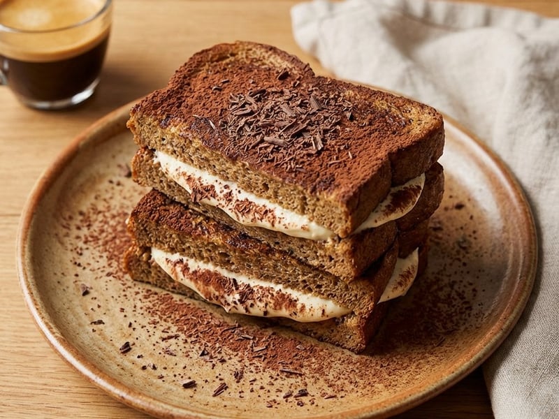 Toast francez Tiramisu