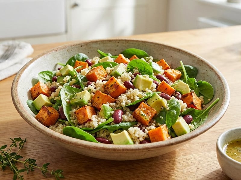 Sweet Potato and Quinoa Salad