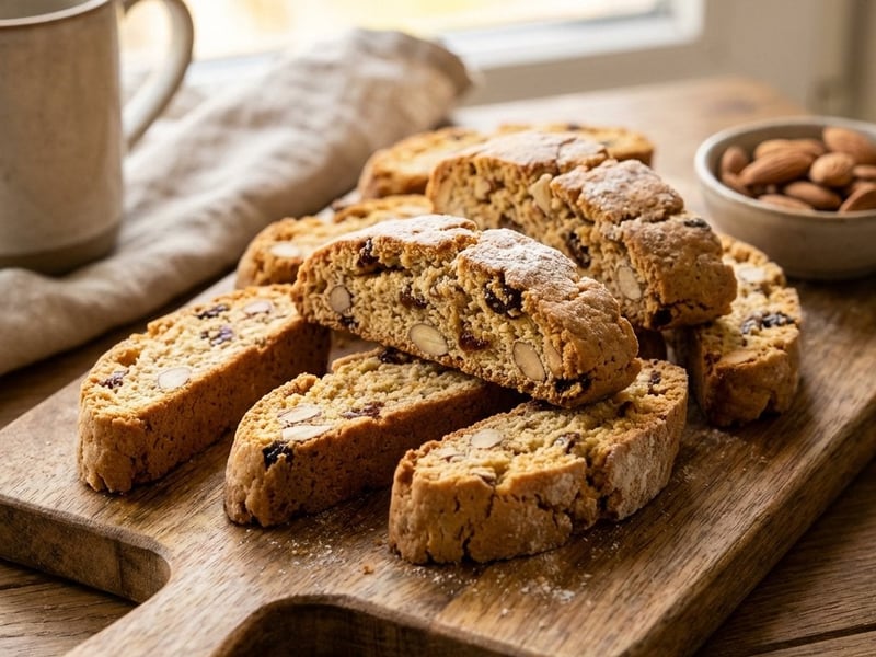 Italian Spelt Biscotti