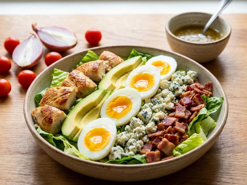 Cobb Salad with Chicken and Avocado