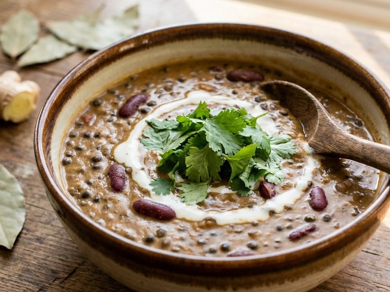 Dal Makhani - Creamy Lentil and Bean Curry