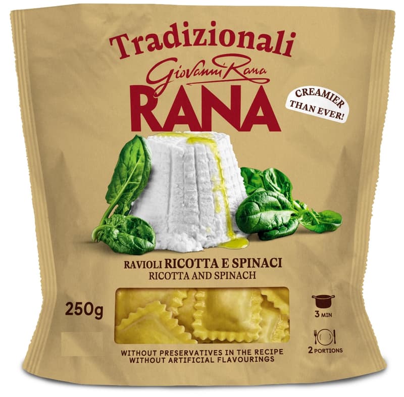 Rana Tortellini with ricotta and spinach
